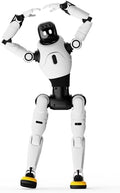 AGIBOT X2 Smart AI Robot Assistant, Intelligent Home Companion with Voice Interaction, Motion Control, HD Camera, Smart Navigation, Rechargeable Educational Robot for Home & Office