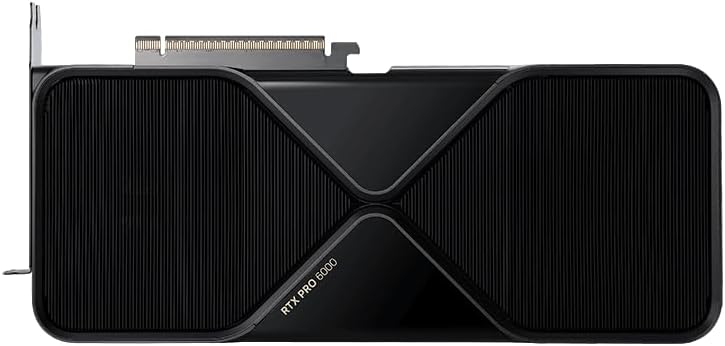 NVD RTX PRO 6000 Blackwell Professional Workstation Edition Graphics Card for AI, Design, Simulation, Engineering - 96GB DDR7 ECC Memory - 4th Gen RT/5th Gen Tensor Core GPU - OEM Packaging