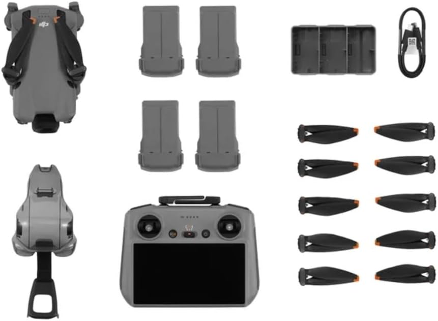 DJI Mini 5 Pro Drone Fly More Combo (RC 2) 1" CMOS Sensor, 4K Video, Obstacle Sensing, 4 Battery Bundle with Deco Essentials CPS Exclusive 26 Month Protection Pack, Software & Accessory Kit