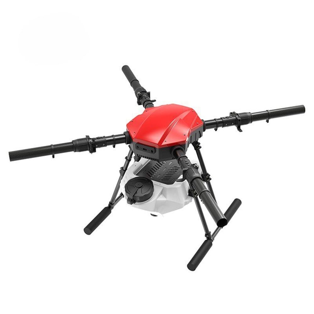 4-axis 10L Agricultural Machine Frame with an Enclosed Folding Agricultural Sprayer Without Power Supply Fit for E410P Drone(35x320 XT90)