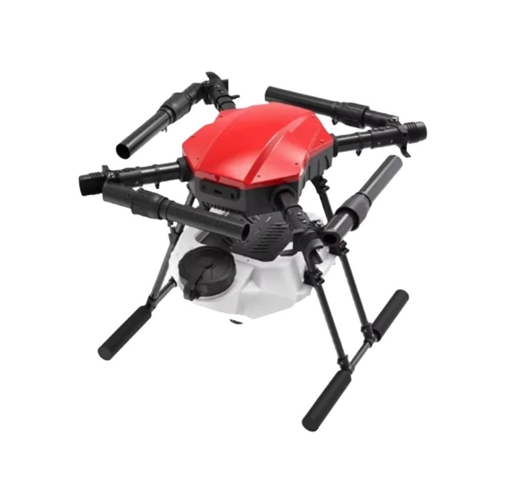 4-axis 10L Agricultural Machine Frame with an Enclosed Folding Agricultural Sprayer Without Power Supply Fit for E410P Drone(35x320 XT90)