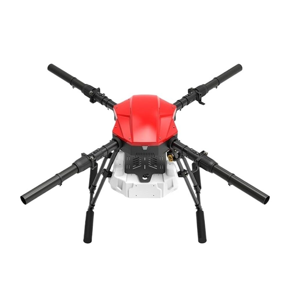4-axis 10L Agricultural Machine Frame with an Enclosed Folding Agricultural Sprayer Without Power Supply Fit for E410P Drone(35x320 XT90)