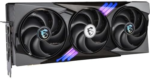 MSI GeForce RTX 5090 Gaming Trio OC Graphics Card w/Gaming Headset, 32GB GDDR7, 21760 CUDA, 680 Tensor Cores, DLSS 3.5, 8K & 4K/240Hz Gaming, 3D Rendering, AI Acceleration, HDMI x1, DP x3