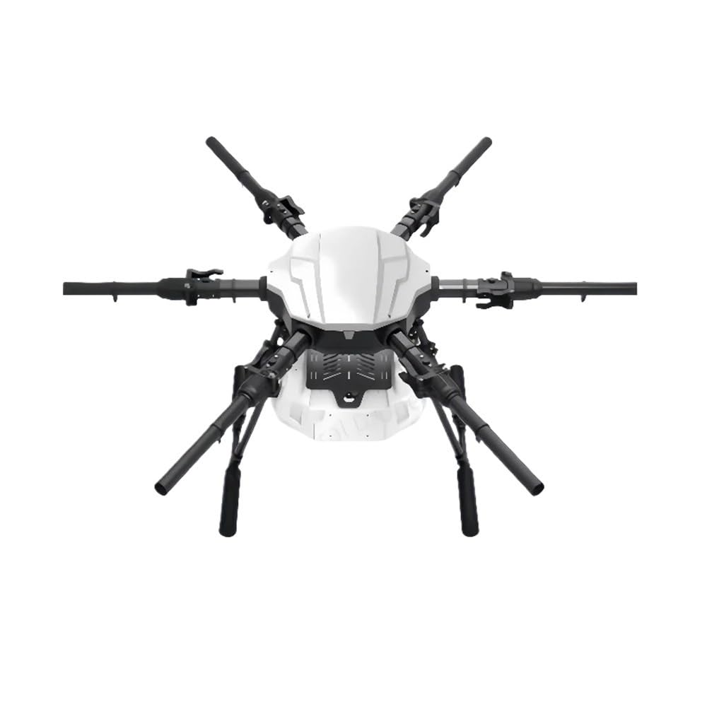 10L 10kg Agricultural Frame Kit Four-axis Folding Quadcopter with Plus Power System Fit for E610P X6 Drone(E610P Blue Frame)