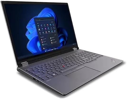 NewLenovo ThinkPad P16 Gen 2 Mobile Workstation (16" WQUXGA 4K+ (3840 x 2400) Inte.l Core i9-13980HX 24 Core, 64GB RAM 2TB SSD, RTX 4000 Ada 12GB) Laptop for Engineer Designer Architect, Win 11 Pro