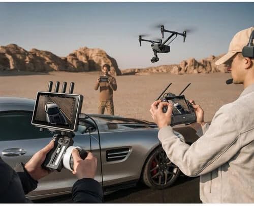 DJI Inspire 3 Professional Cinema Drone Combo with Zenmuse X9-8K Air Gimbal Camera, RC Plus Controller, 6x TB51 Intelligent Batteries, 1TB PROSSD, and Trolley Case