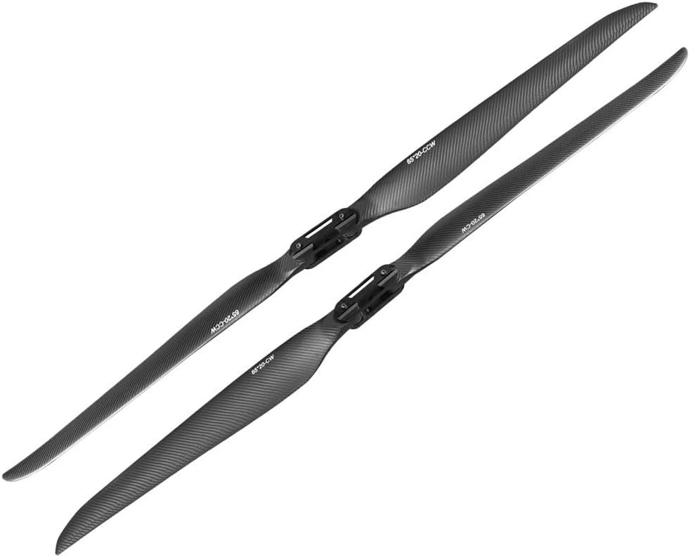 65 Inch Propeller Silent Folding Quick Release Fit For 65x20 Drone