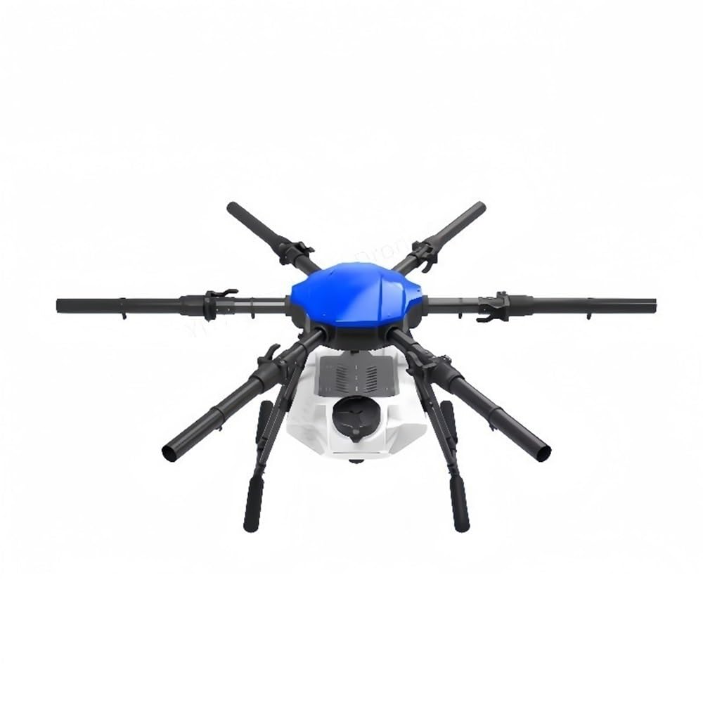 10L 10kg Agricultural Frame Kit Four-axis Folding Quadcopter with Plus Power System Fit for E610P X6 Drone(E610P Blue Frame)
