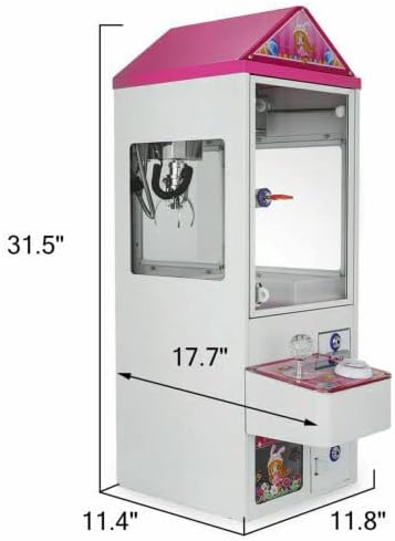 Mini Claw Crane Machine Candy Toy Grabber Catcher Carnival Charge Play Mall