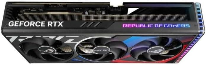 RTX 4090 OC 24GB - ROG Strix RTX 4090 OC 24GB Graphics Card (Black) Compatible with ASUS Systems