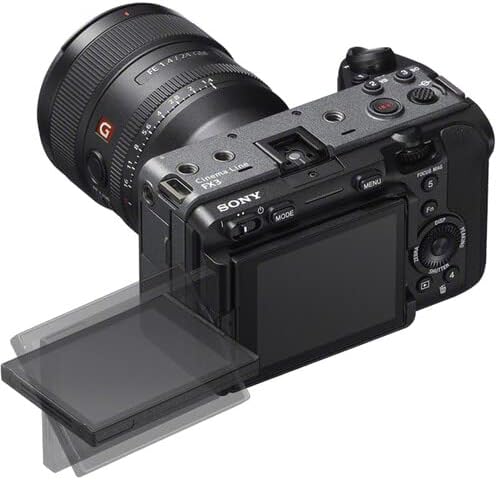 Sony FX3 / FX3A Cinema Camera with FE 70-200mm Lens Bundle | For Professional Video Production | Full-Frame + 64GB Memory Card + NP-FZ100 Battery + Filter Kit + Card Reader