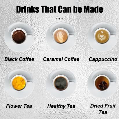 Fully Automatic Coffee, Milk Tea and Ice Cream Vending Machine, Espresso Maker with Grinder, Hot Cold Beverage Options, 6-Flavors, Cup Drop System, Smart App Control, Self-Cleaning, Online Payment