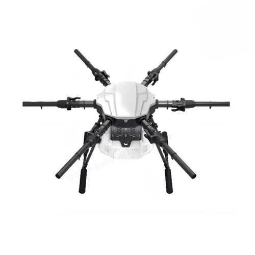 10L 10kg Agricultural Frame Kit Four-axis Folding Quadcopter with Plus Power System Fit for E610P X6 Drone(E610P Blue Frame)
