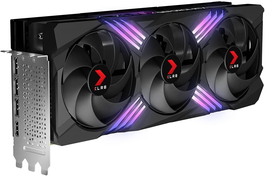 PNY GeForce RTX® 4090 24GB XLR8 Gaming Verto Epic-X RGB™ Triple Fan Graphics Card (Renewed)