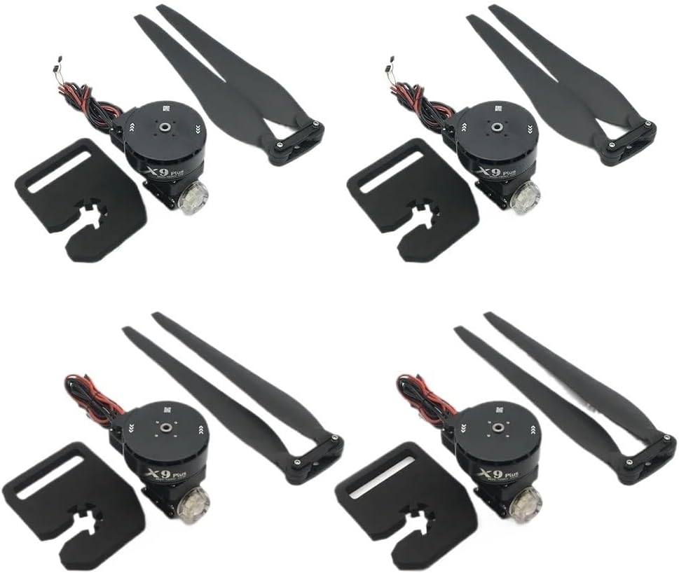 for Hobbywing X9 Plus 14S Power System Maximum Load 15kg for DIY 20L/25L Multirotor Agricultural for Spraying Drone(CW 2 Set CCW 2 Set)