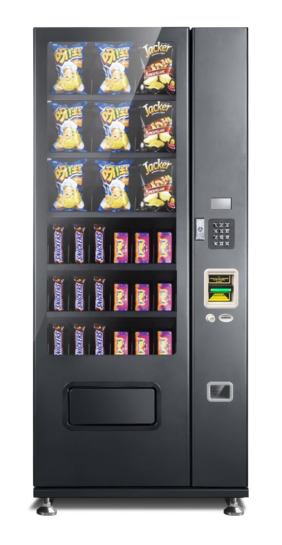 Generic EPEX Snack Vending Machine with LED Glass Front G627