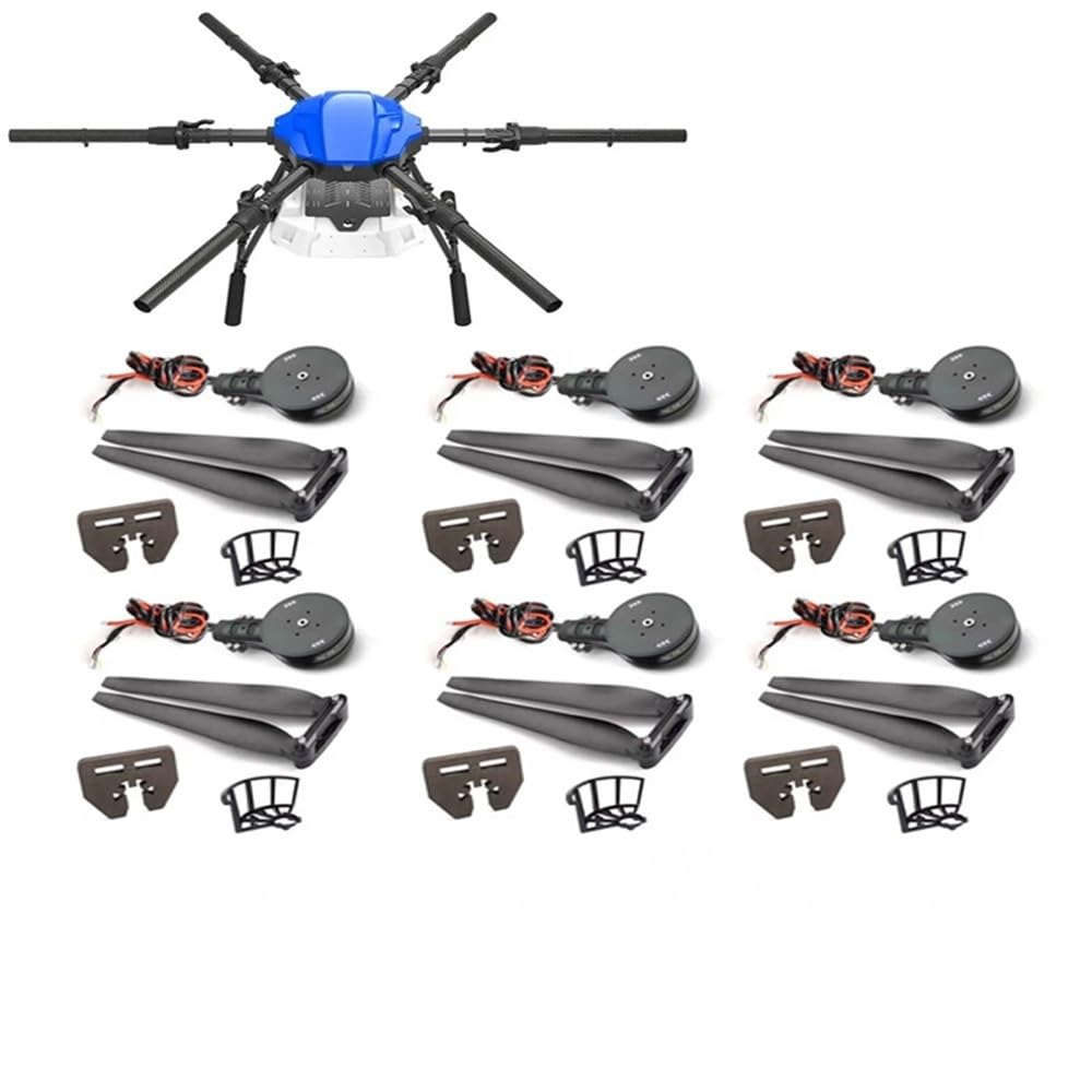 16L 16kg Agricultural Frame Kit Four-axis Folding Quadcopter with Power System Fit for EFT E616P X8 Drone(E616P Set 1)