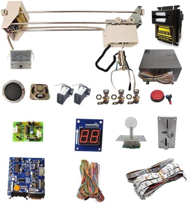 DIY Candy Toy Catch Claw Game Machine kit with 71cm Gantry Mother Board us Bill Acceptor