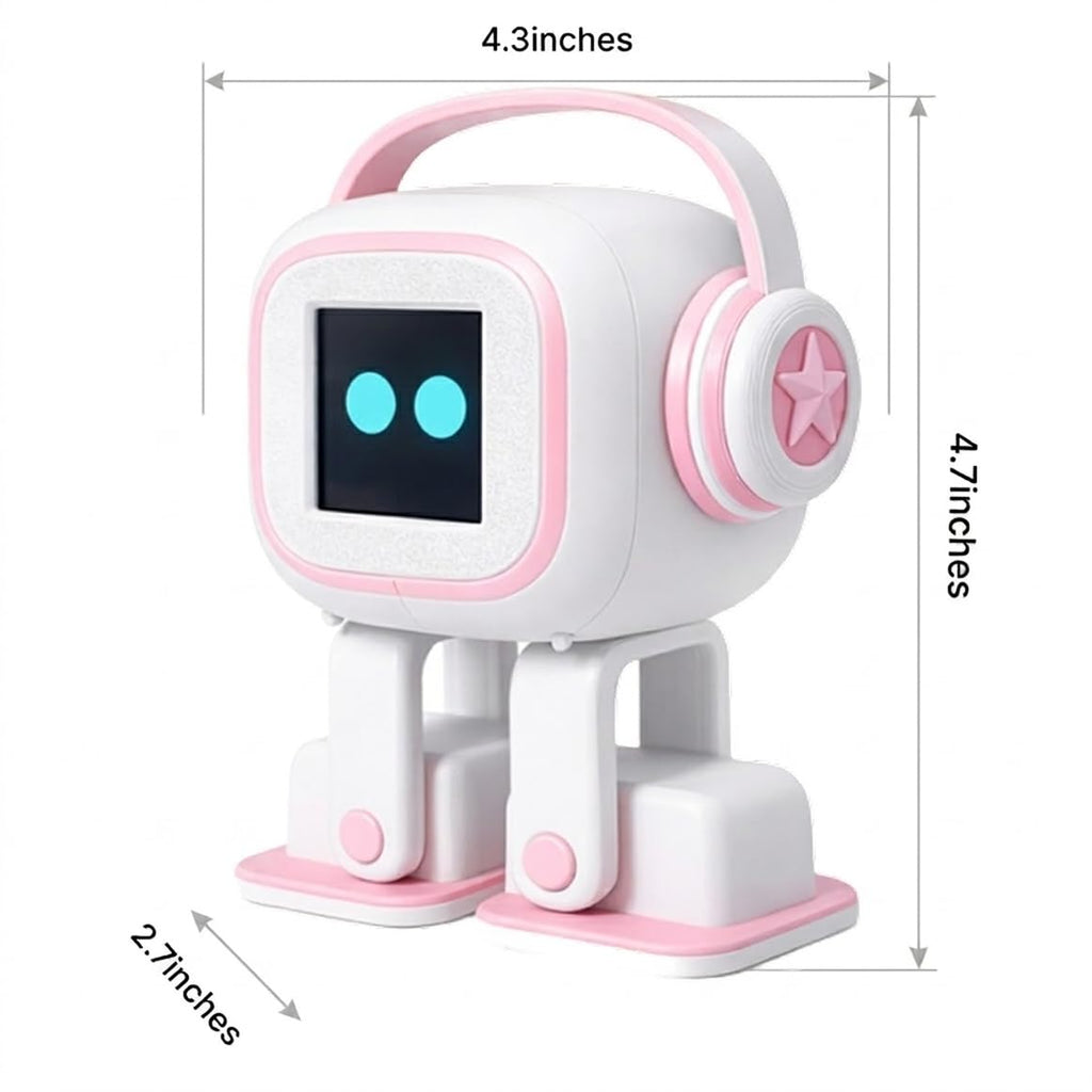 AI Chatbot | Emotional Interaction, Singing and Dancing, Emojis, Voice Control, Personalization, Companion, (Black)