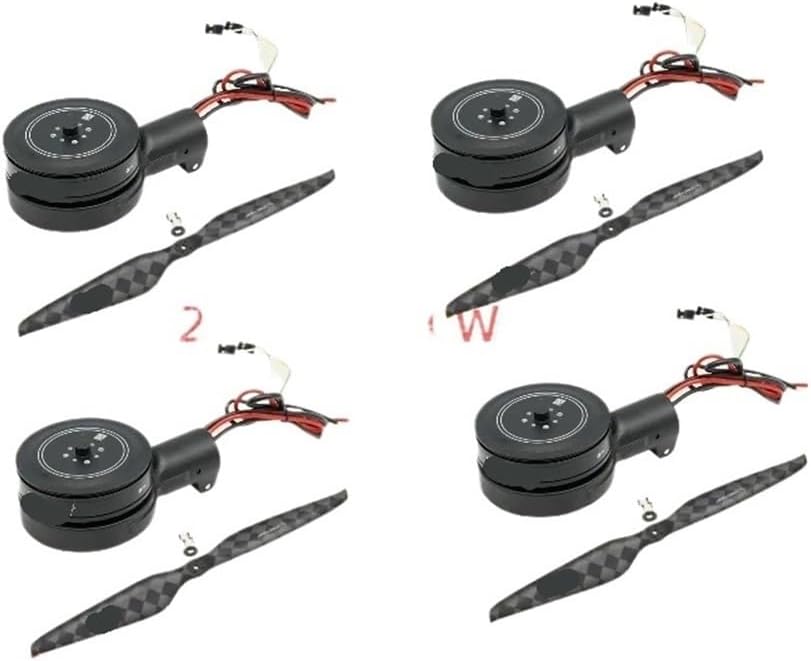 Brushless 85KV 12S Max Thrust 7.5kg with 3098 Propeller Carbon FIT for Agricultural Industry Drones Motor(2 Set CW 2 Set CCW)