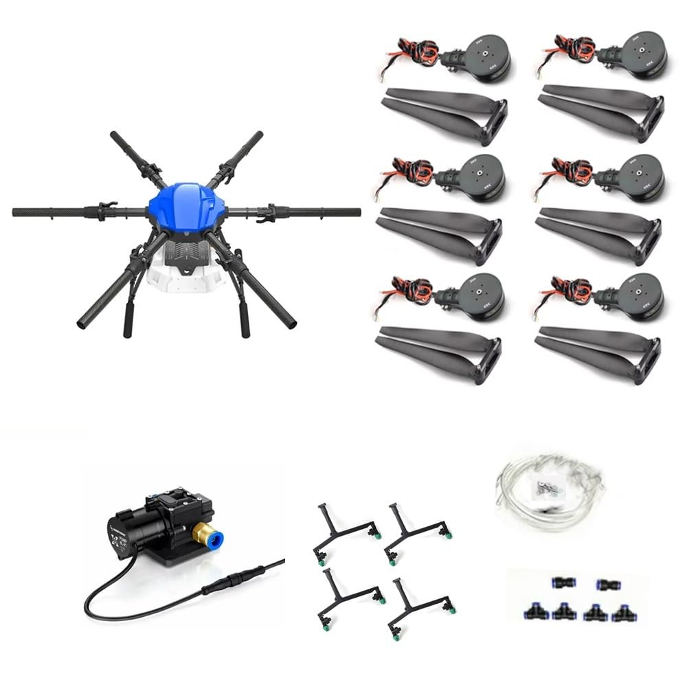 16L 16kg Agricultural Frame Kit Four-axis Folding Quadcopter with Power System Fit for EFT E616P X8 Drone(E616P Set 1)