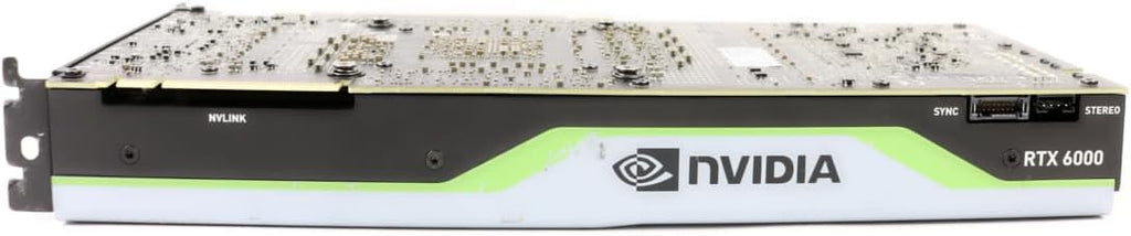 PNY NVIDIA Quadro RTX 6000 Graphic Card - 24 GB GDDR6 - Full-Height - 384 bit Bus Width - PCI Express 3.0 x16 - DisplayPort (Renewed)
