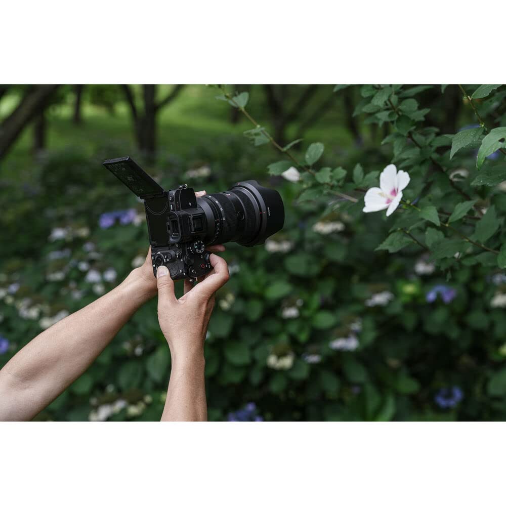 Sony Alpha 7R V Mirrorless Camera with FE 200-600mm Lens Bundle | For Photography & Video | AI Autofocus | 61MP Full-Frame Sensor + 64GB Memory Card + NP-FZ100 Battery + Photo Software