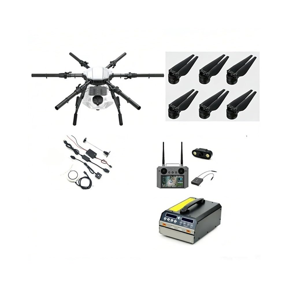 Heavy-Duty Agricultural Drone Frame Payload Multicopter Crop & Precision Farming Fit for E616P Drone(E616P Flight Control)