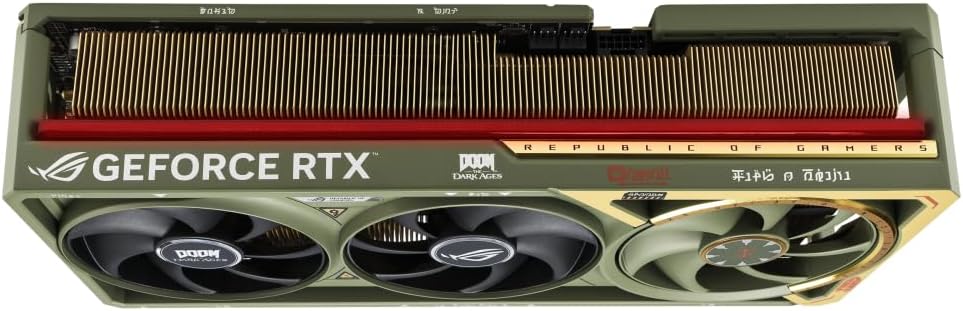 ASUS GeForce RTX™ 5080 16GB GDDR7 OC - Doom Limited Edition