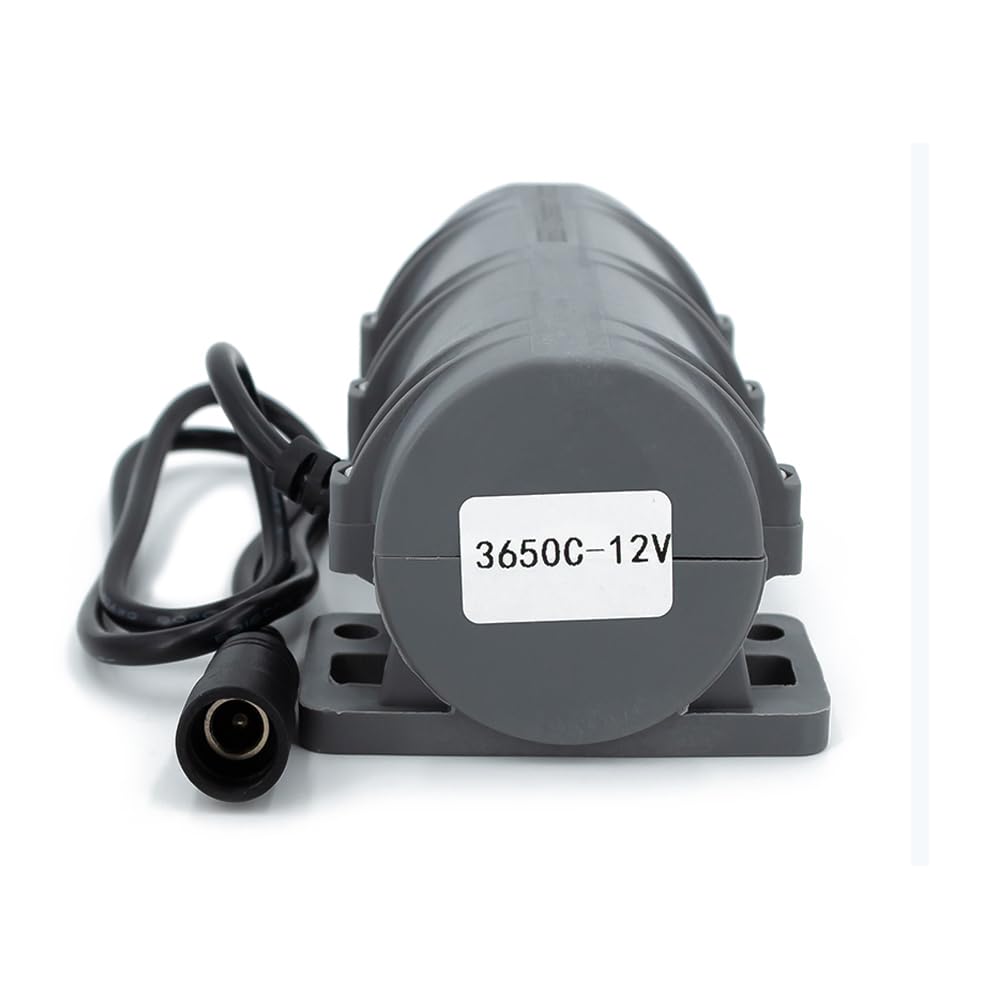12V DC Motor 3800rpm Strong Vibration Industry Mini Vibration Motor with Sturdy Plastic Shell Rotary Speed Vibrating Motor for Massage Bed Chair Medical Instruments (12V Motor+Power)