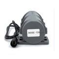 12V DC Motor 3800rpm Strong Vibration Industry Mini Vibration Motor with Sturdy Plastic Shell Rotary Speed Vibrating Motor for Massage Bed Chair Medical Instruments (12V Motor+Power)