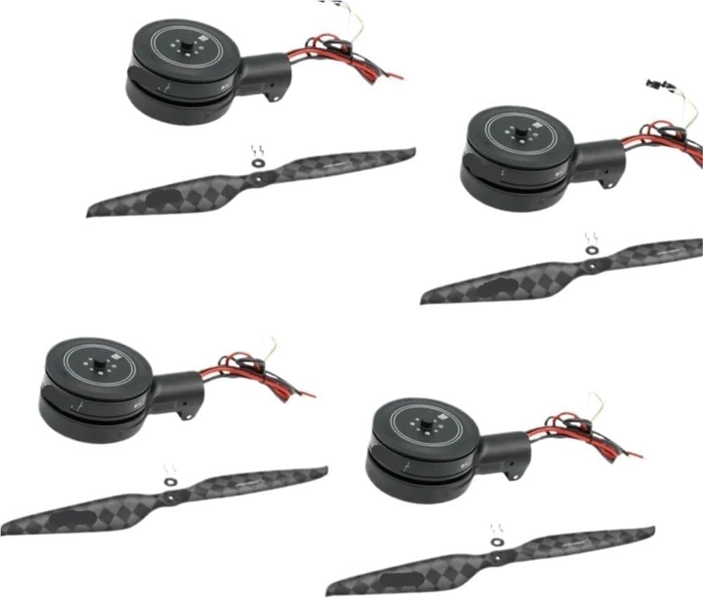 Brushless 85KV 12S Max Thrust 7.5kg with 3098 Propeller Carbon FIT for Agricultural Industry Drones Motor(2 Set CW 2 Set CCW)