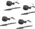 Brushless 85KV 12S Max Thrust 7.5kg with 3098 Propeller Carbon FIT for Agricultural Industry Drones Motor(2 Set CW 2 Set CCW)
