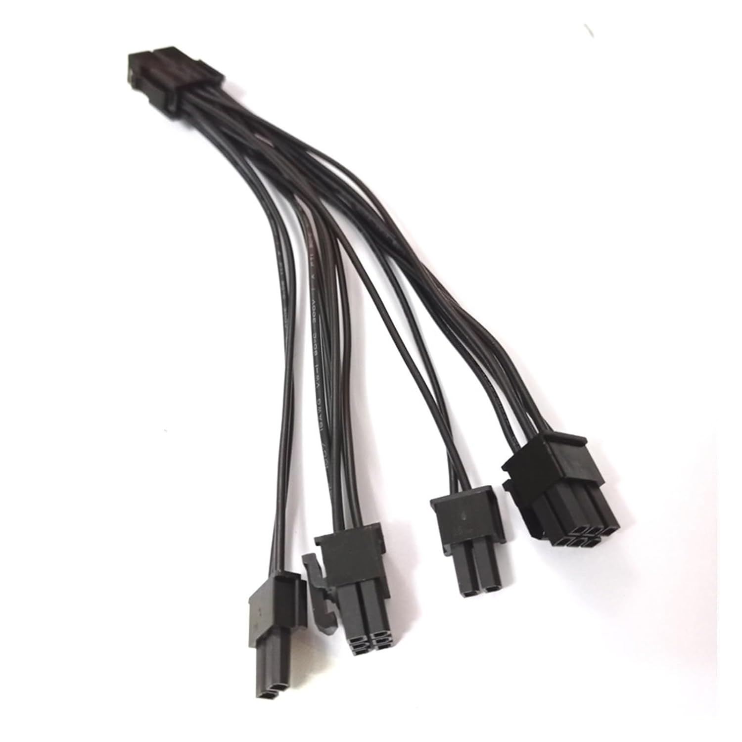 20cm Graphics Card 8 Pin Female to 2 * 8P(6+2) pin Extention Power Cable Male PCIe PCI Express 4 Lines Cable Connector