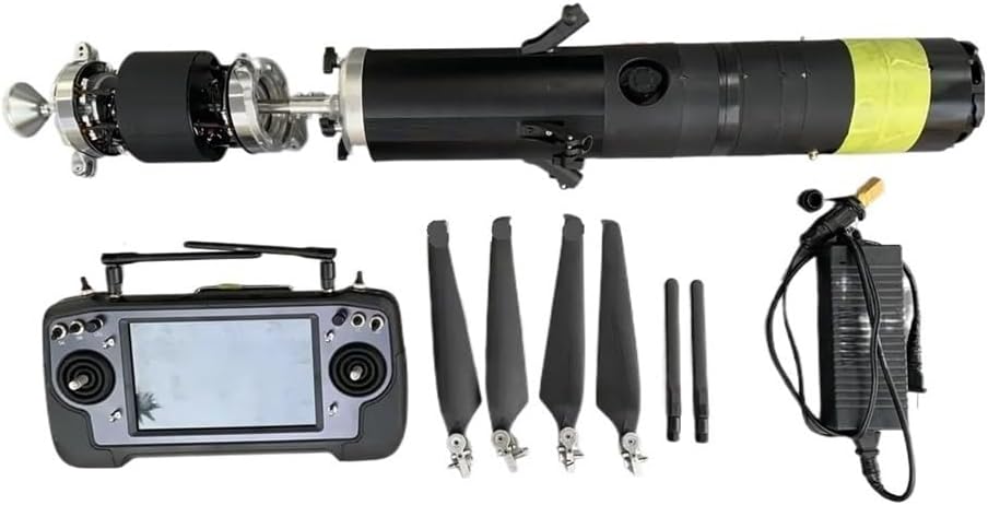 4K 8K Quadcopter Coaxial Propellers For Long Range Reconnaissance Agricultural Crusher Drone Use