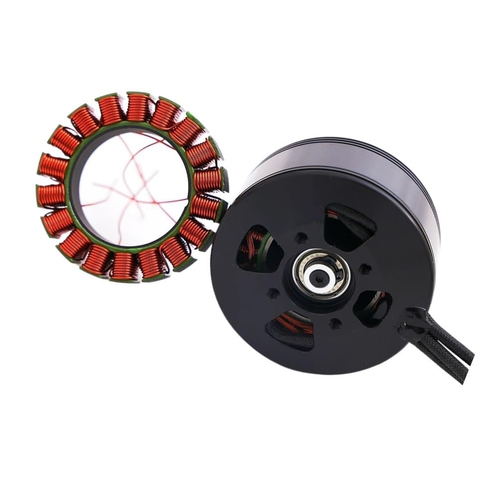 1/4/6/8 Pcs 6215 Brushless Motor KV170 Compatible with Drone Agricultural UAV RC Aircraft Plane Multi-Copter Accessories(170kv 40 pcs)