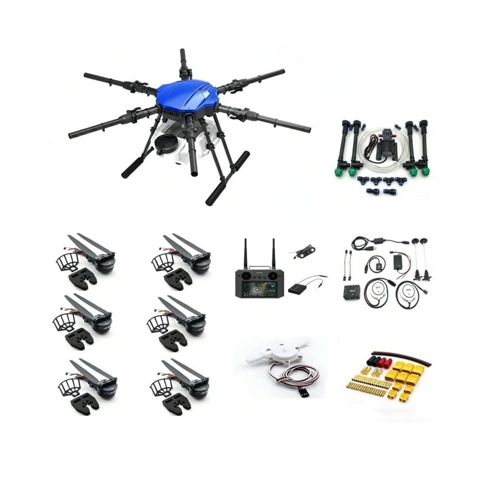 Heavy-Duty Agricultural Drone Frame Payload Multicopter Crop & Precision Farming Fit for E616P Drone(E616P Flight Control)