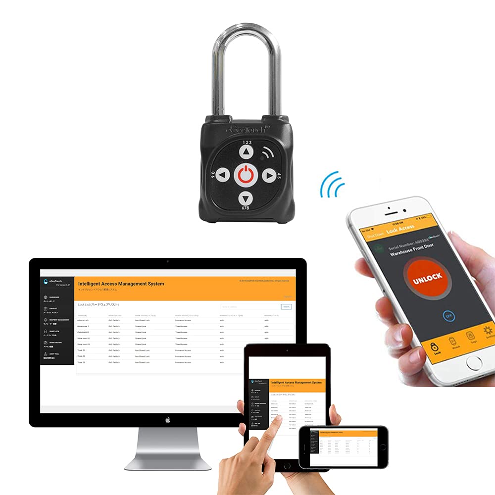 Smart Mini Padlock (Silver) - Single