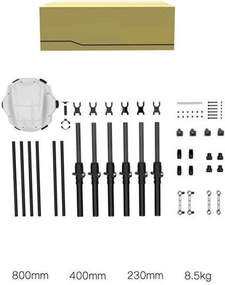 Compatible for EV610 10L 10kg Six-Axis Small Agricultural Plant Protection Drone Rack Accessories(Red)