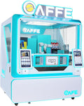 Fully Automatic Coffee, Milk Tea and Ice Cream Vending Machine, Espresso Maker with Grinder, Hot Cold Beverage Options, 6-Flavors, Cup Drop System, Smart App Control, Self-Cleaning, Online Payment