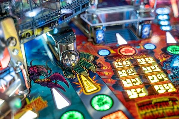 Stern Pinball Godzilla Arcade Pinball Machine with Insider Connected, Premium Edition