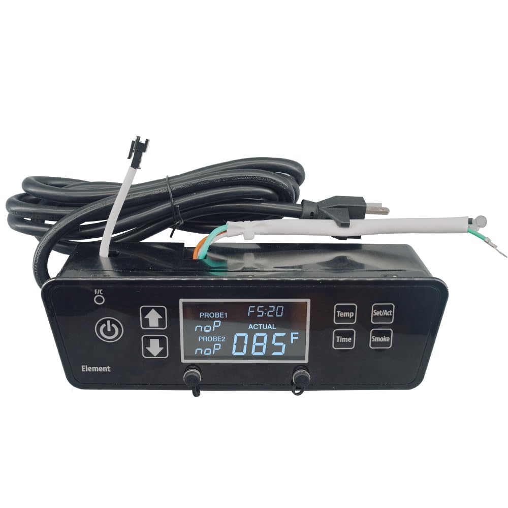 Digital Thermostat Control Board Replacement Parts Compatible with Pit Boss 2 Series Digital Electric Vertical Smoker for Pit Boss PBV2D1 Controller
