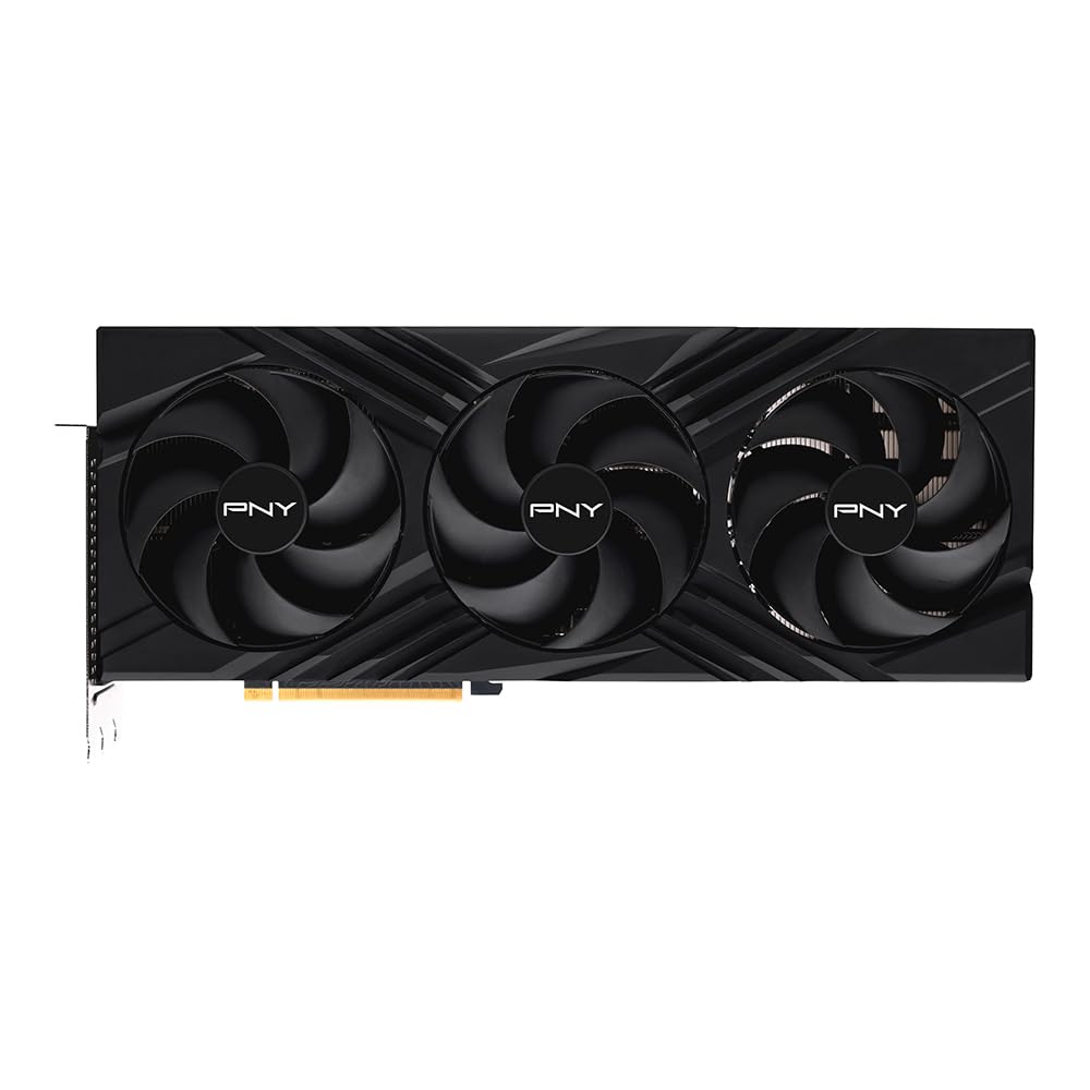 PNY GeForce RTX™ 4090 24GB XLR8 Gaming Verto™ Epic-X RGB™ Triple Fan Graphics Card DLSS 3 (ARGB, 384-bit PCIe 4.0, GDDR6X, Supports 4k, Anti-Sag Bracket, HDMI/DisplayPort)