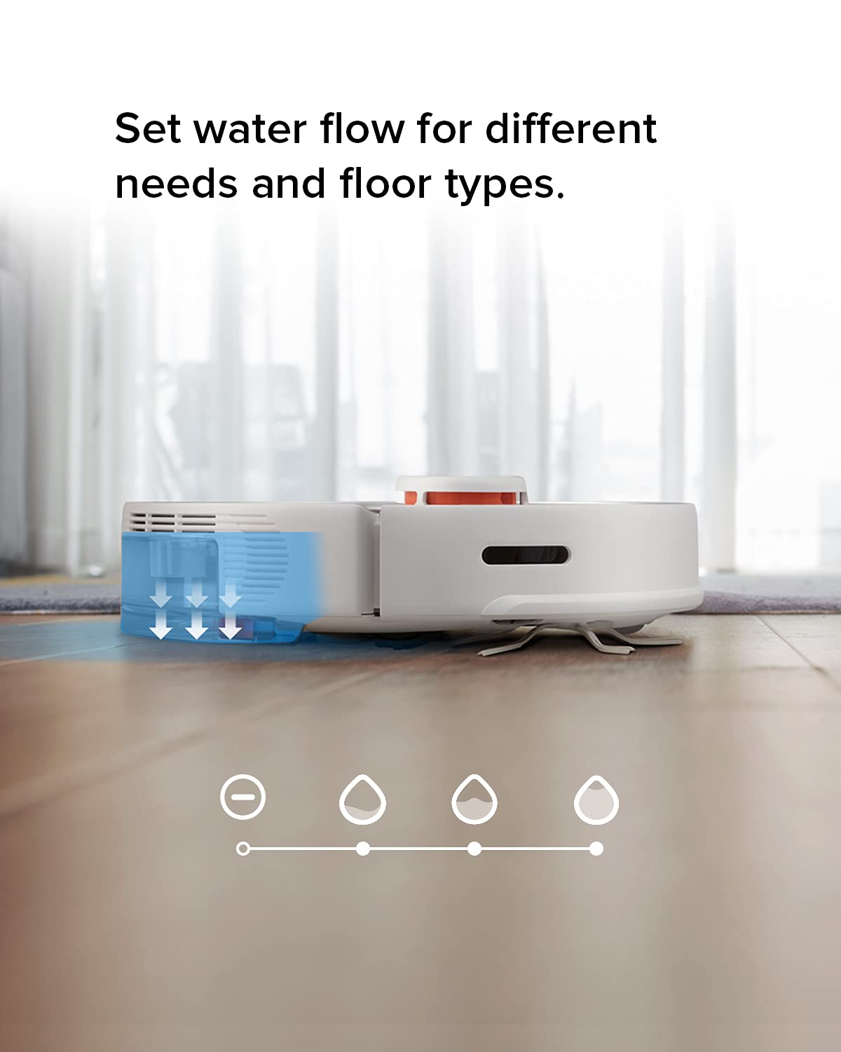 roborock Q10 S5+ Robot Vacuum and Mop, 10,000Pa Suction, Upgraded from Q8 max+, 70 Days Self-Emptying, Obstacle Avoidance, Sonic Mopping, Dual Anti-Tangle Design, Auto Mop Lifting, Black