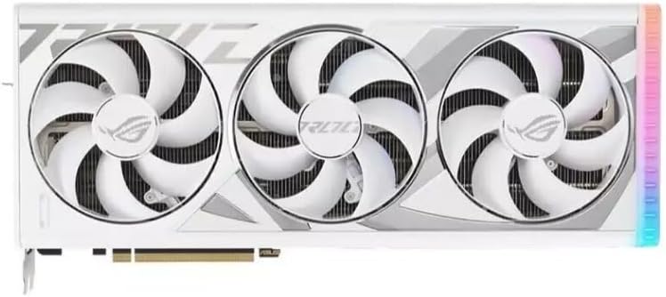 RTX 4090 24GB OC - ROG Strix RTX 4090 OC 24GB Graphics Card (White) Compatible with ASUS Systems