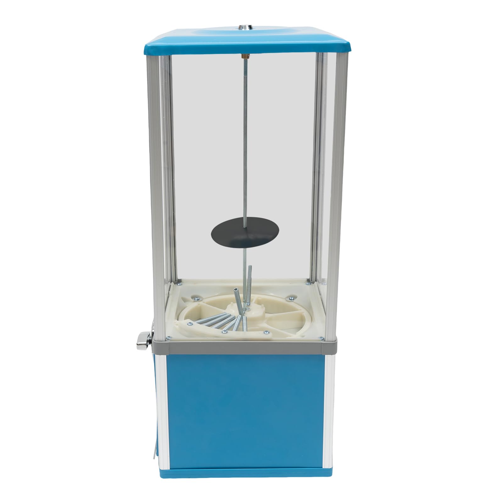 4X 25 Cents Coin Operated Vending Machine, 200pcs 1.77in Toy Capsule Vending Machine Commercial Twister Ball Dispenser 21in Height Rectangle Bubble Gum Machine for Retail Store, Supermarket
