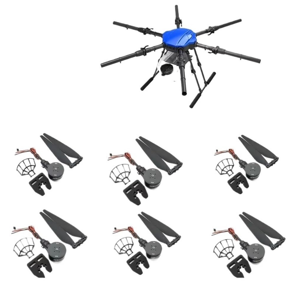16L Six-Axis Plant Machine Rack Six-Axis Classic Folding Machine Agricultural Fit for E616P Drone(E616P Set 1)