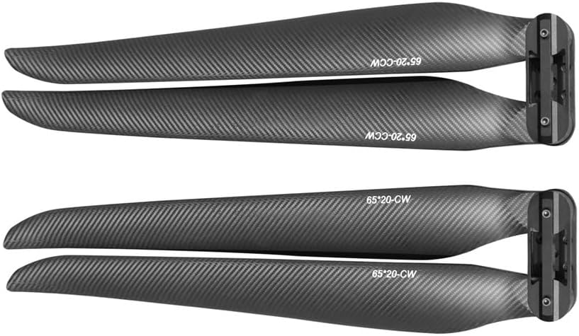 65 Inch Propeller Silent Folding Quick Release Fit For 65x20 Drone