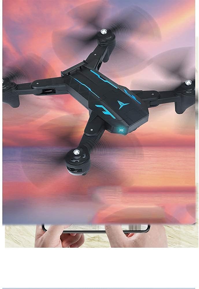 1080P Drone with Camera for Adults 1080P HD Live Video Camera Drone for Beginners w/Voice Control with Gravity Sensor Voice Control Gesture Control Altitude Hold