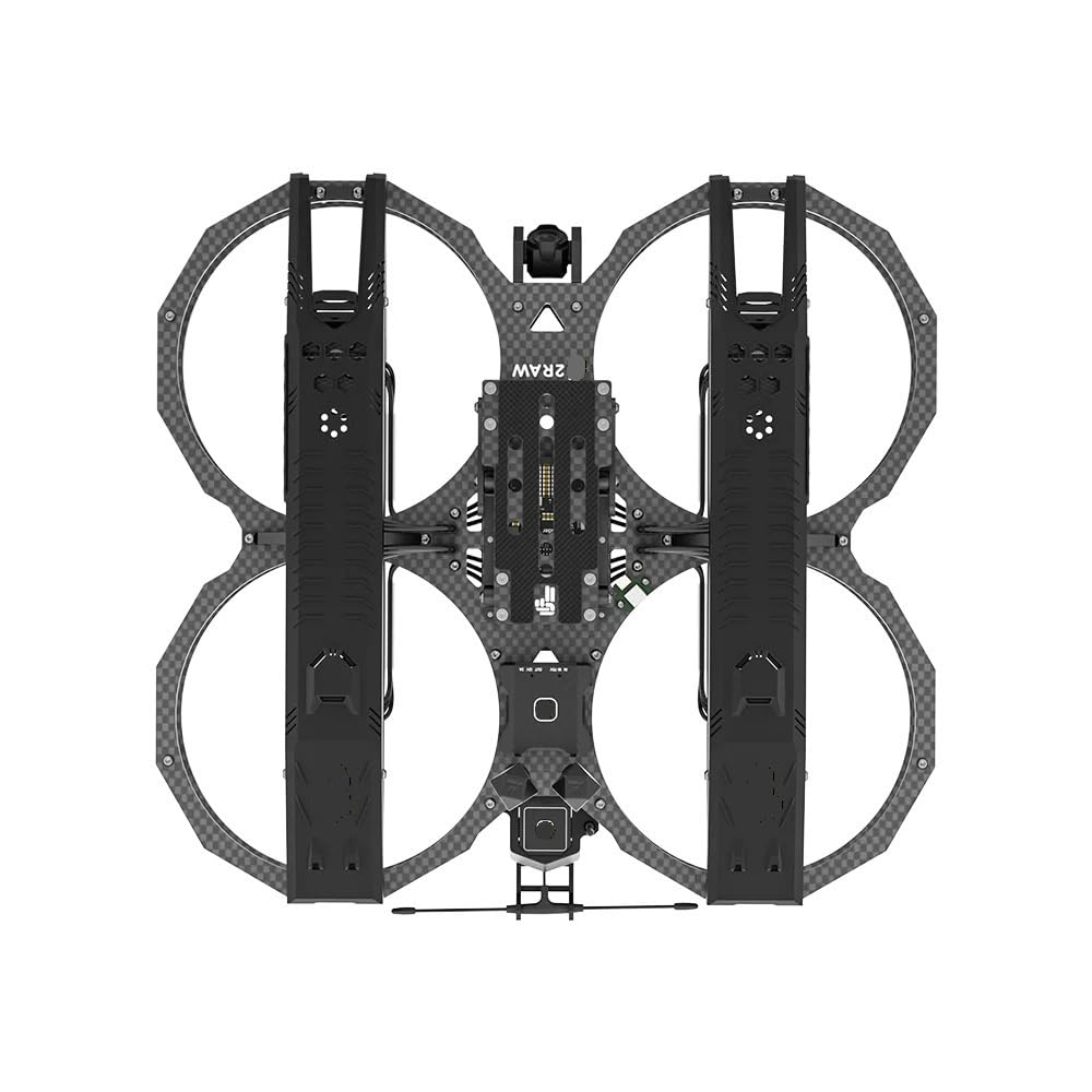 6 6S HD Cinelifter Drone BNF With O3 Air Unit Aluminum Case Fit For FPV Kits(TBS CF DiversityNANO)